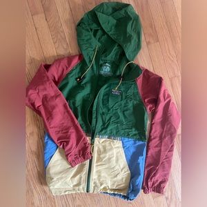 LLBEAN windbreaker size XXS - worn once , brand new condition